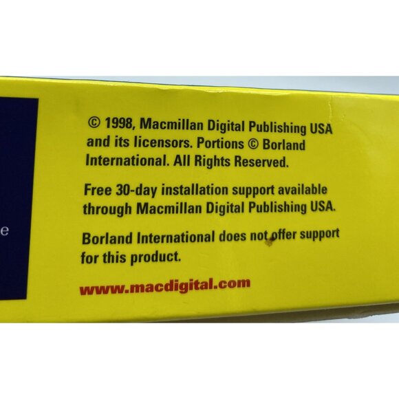 C and C++ Programming Starter Kit Version 3.0 Macmillan Book Cd Box 1998 - Picture 4 of 16